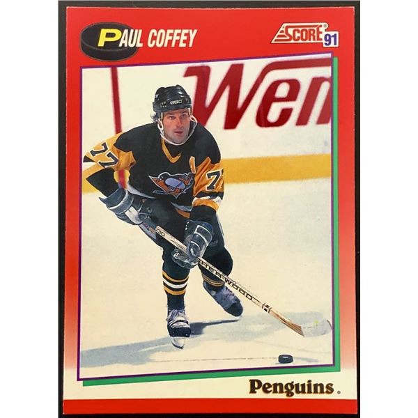1991-92 SCORE PAUL COFFEY (HOF)
