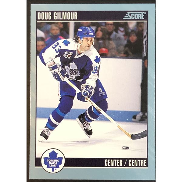 1992-93 SCORE DOUG GILMOUR (HOF)