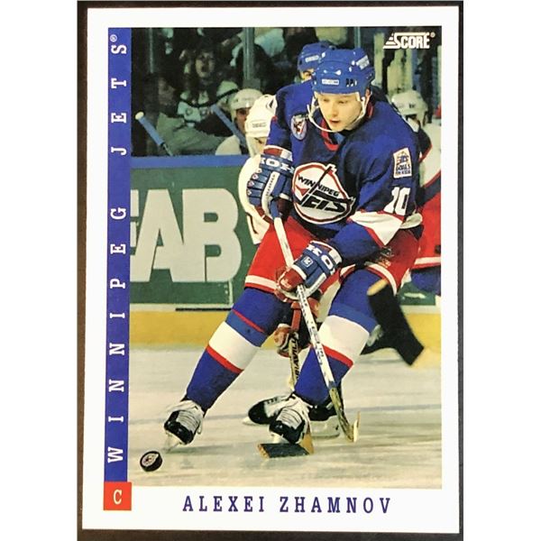 1993-94 SCORE ALEXEI ZHAMNOV ROOKIE CARD