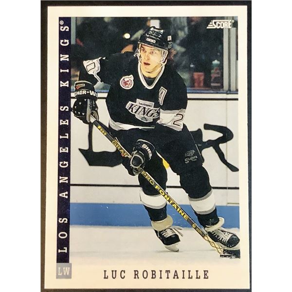1993-94 SCORE LUC ROBITAILLE (HOF)
