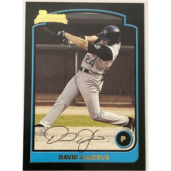2003 BOWMAN DAVID DeJESUS ROOKIE CARD