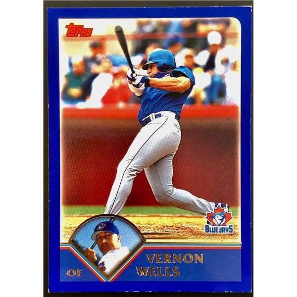 2003 TOPPS VERNON WELLS