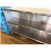 Image 5 : Commercial Dish Cabinet w/ Work Top 72" x 15" x 35"H