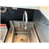 Image 2 : Commercial Underbar Sink w/ Soap Dispenser 22" x 15" x 29.5"H