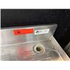 Image 3 : John Boos Underbar Glass Rack Storage Cabinet w/ Corrugated Drainboard Top 21" x 24" x 30"H