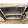 Image 5 : John Boos Underbar Glass Rack Storage Cabinet w/ Corrugated Drainboard Top 21" x 24" x 30"H