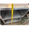 Image 8 : John Boos Underbar Glass Rack Storage Cabinet w/ Corrugated Drainboard Top 21" x 24" x 30"H