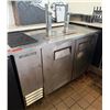 Image 1 : True Kegerator Refrigerator Cooler w/ 2 Draft Beer Taps