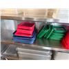 Image 11 : Multiple Plastic Food Storage & Mixing Containers w/ Some Lids, Misc Sizes (shelf not included)