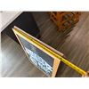 Image 3 : Promotional Wooden A-Frame Chalkboard Sign 24" x 35"H