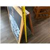 Image 4 : Promotional Wooden A-Frame Chalkboard Sign 24" x 35"H