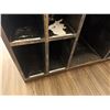 Image 8 : Wooden Cabinet w/ Open Back Storage & Stone Top 55" x 25" x 34"H