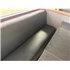 Image 4 : Qty 2 Rectangular Tables 48" (each) x 30" w/ Bench Seat 82"L & 3 Metal Chairs 14.5" x 37"H