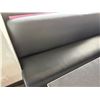 Image 5 : Qty 2 Rectangular Tables 48" (each) x 30" w/ Bench Seat 82"L & 3 Metal Chairs 14.5" x 37"H
