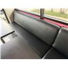 Image 11 : Qty 4 Rectangular Tables 48" (each) x 30" x 30"H w/ 2 Bench Seats & 8 Metal Chairs 14.5" x 37"H