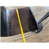 Image 10 : Qty 6 Barstools w/ Curved Molded Seat & Wire Sled Base 16" x 31"H (to seat)