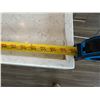 Image 10 : Commercial Bar-Height Table/Divider w/ Trough Top & Metal Legs 273" X 9" x 41.5"H