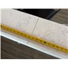 Image 11 : Commercial Bar-Height Table/Divider w/ Trough Top & Metal Legs 273" X 9" x 41.5"H