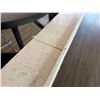 Image 4 : Commercial Bar-Height Table/Divider w/ Trough Top & Metal Legs 273" X 9" x 41.5"H