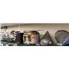 Image 1 : Multiple Stock Pots, Conical Strainers, Chafing Dish Frames, etc Misc Sizes