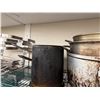 Image 4 : Multiple Stock Pots, Conical Strainers, Chafing Dish Frames, etc Misc Sizes