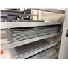 Image 3 : New Age Industrial Rolling Sheet Pan Rack w/ Some Baking Pans 19" x 27"