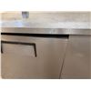 Image 2 : True TUC-60 Undercounter Refrigerator w/ 2 Sections & Doors (gets cold)