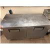 Image 3 : True TUC-60 Undercounter Refrigerator w/ 2 Sections & Doors (gets cold)