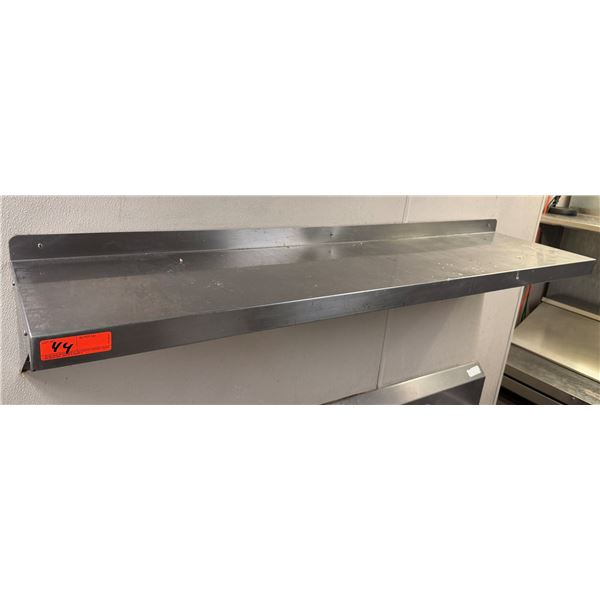 Metal Wall-Mount Shelf 60" x 14"
