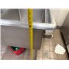 Image 7 : Commercial 2-Basin Utility Sink w/ Drainboard 58" x 30" x 37"H