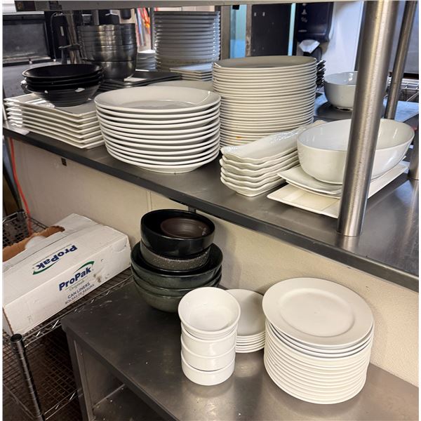 Multiple Dishware: Plates, Serving Trays, Bowls, Sushi Geta, Mixing Bowls, Pans, etc Misc Sizes (she