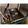 Image 2 : Multiple Metal Food Storage Containers w/ Some Lids, Stock Pots & Utensils, Misc Sizes