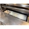 Image 2 : True TSSU-48-12D-4 Refrigerated Sandwich Prep Table w/ 4 Drawers (gets cold)