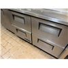 Image 5 : True TSSU-48-12D-4 Refrigerated Sandwich Prep Table w/ 4 Drawers (gets cold)