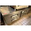 Image 1 : Avantco Refrigerated Chef Base w/ 4 Drawers (does not get cold)