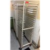 Image 1 : Qty 2 Rolling Sheet Pan Racks (wheels are hard to roll)