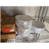 Image 3 : Contents of Shelf: Multiple Plates, Collins Glasses, Flatware, etc Misc Sizes (shelf not included)