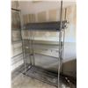 Image 5 : Multiple Metal Mesh Adjustable Shelving Units 48" x 24" & 48" x 18"