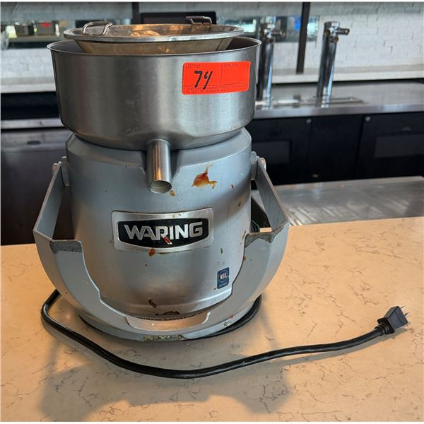 Waring Centrifugal Juicer (Parts missing.  Untested - functionality unknown)