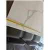 Image 10 : Qty 2 Tables 35" x 35" x 30"H w/ Stone Top & 6 Chairs 15" x 15" x 28"H