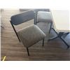 Image 12 : Qty 2 Tables 35" x 35" x 30"H w/ Stone Top & 6 Chairs 15" x 15" x 28"H