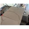 Image 3 : Qty 2 Tables 35" x 35" x 30"H w/ Stone Top & 6 Chairs 15" x 15" x 28"H