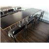 Image 5 : Qty 2 Rectangular Tables 48" x 30" (each)  w/ 6  Chairs
