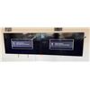 Image 1 : Qty 2 Samsung LH65BEDHLGFXGO Wall-Mount Video Monitors 57" x 32"