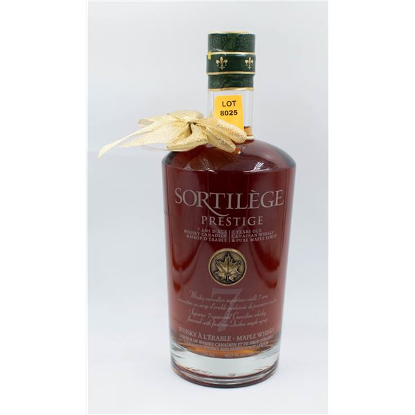 SORTILEGE PRESTIGE 7 YEARS AGED CANADIAN WHISKY