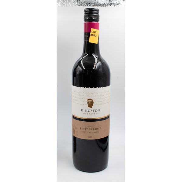 2009 KINGSTON ESTATE PETIT VERDOT 750ML 14%