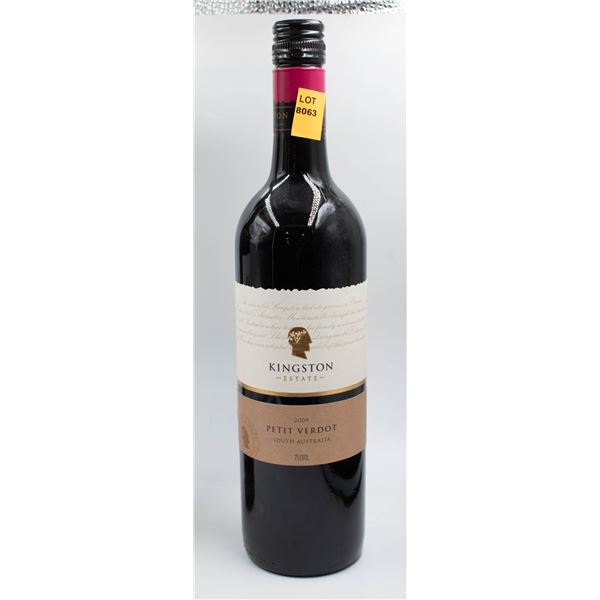 2009 KINGSTON ESTATE PETIT VERDOT 750ML 14%