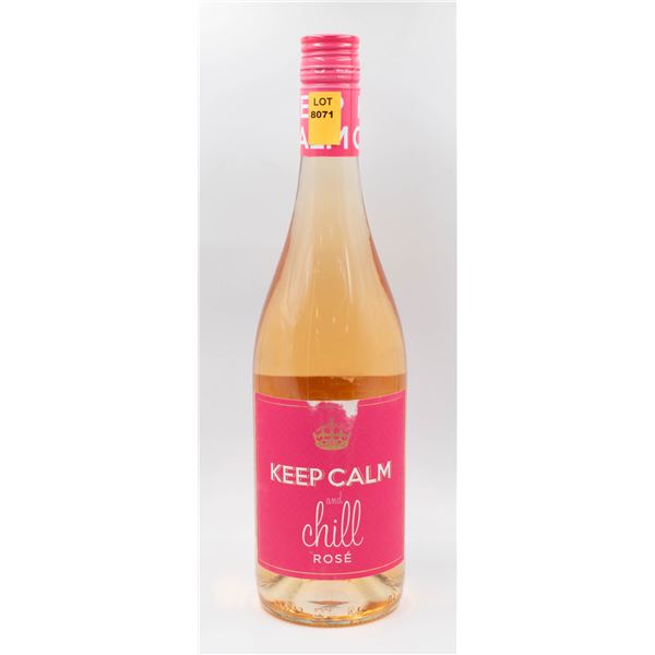 KEEP CALM AND CHILL ROSE WINE 750ML 12%
