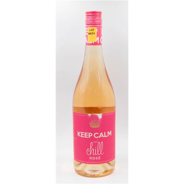 KEEP CALM AND CHILL ROSE WINE 750ML 12%