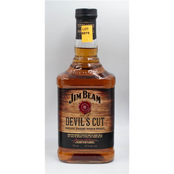 JIM BEAM DEVIL'S KENTUCKY STRAIGHT BOURBON WHISKY